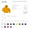 Port & Company Boys' Pullover Hooded Sweatshirt XS Athletic Heather view 3
