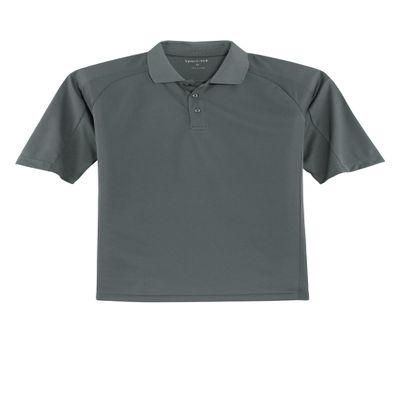 SPORT-TEK Unisex Dri-Mesh Pro Polo Steel