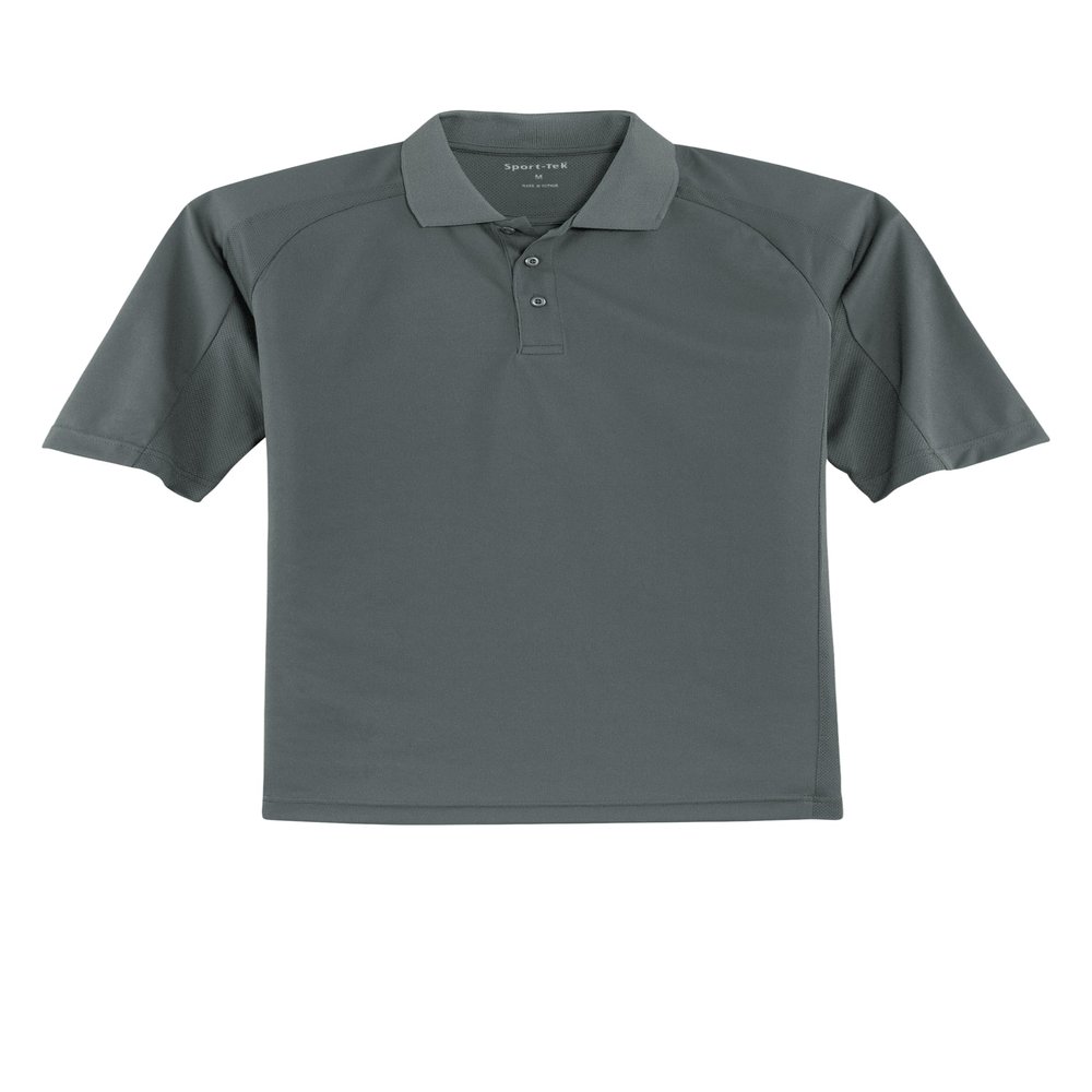 SPORT-TEK Unisex Dri-Mesh Pro Polo Steel