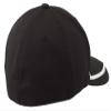 SPORT-TEK Unisex Flexfit Performance Colorblock Cap Black/White view 3