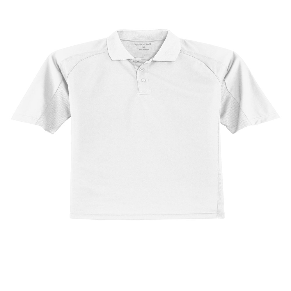 SPORT-TEK Unisex Dri-Mesh Pro Polo White