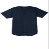 SPORT-TEK PosiCharge Tough Mesh Full-Button Jersey | Casual Baseball Shirt for Men & Women, Athletic Fit Top for Spring & Summer Fashion True Navy view 1
