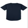 SPORT-TEK PosiCharge Tough Mesh Full-Button Jersey | Casual Baseball Shirt for Men & Women, Athletic Fit Top for Spring & Summer Fashion True Navy view 2