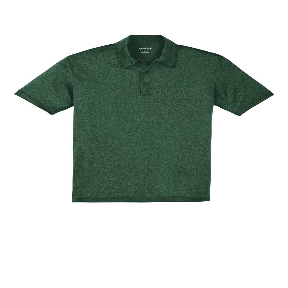 SPORT-TEK Unisex Heather Contender Polo