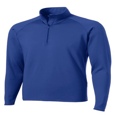 SPORT-TEK Unisex Tall Sport-Wick Stretch Quarter Zip Pullover True Royal