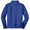 SPORT-TEK Unisex Tall Sport-Wick Stretch Quarter Zip Pullover True Royal view 2