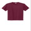 SPORT-TEK Youth PosiCharge Competitor Tee | Athletic Shirt for Active Boys & Girls, Lightweight Summer Clothing for Kids Cardinal view 1