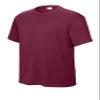 SPORT-TEK Youth PosiCharge Competitor Tee | Athletic Shirt for Active Boys & Girls, Lightweight Summer Clothing for Kids Cardinal view 3