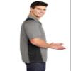 SPORT-TEK Unisex Heather Colorblock Contender Polo view 2