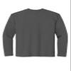 SPORT-TEK Youth Long Sleeve PosiCharge Competitor Tee | Breathable Athletic Shirt for Boys & Girls, Spring & Summer Clothing Iron Grey view 2