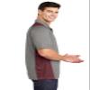 SPORT-TEK Unisex Heather Colorblock Contender Polo view 2