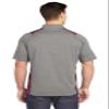 SPORT-TEK Unisex Heather Colorblock Contender Polo view 3