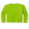 SPORT-TEK Youth Long Sleeve PosiCharge Competitor Tee | Breathable Athletic Shirt for Boys & Girls, Spring & Summer Clothing Lime Shock view 2