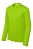 SPORT-TEK Youth Long Sleeve PosiCharge Competitor Tee | Breathable Athletic Shirt for Boys & Girls, Spring & Summer Clothing Lime Shock view 3