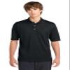 SPORT-TEK Unisex Tall Dri-Mesh Polo Black view 2