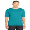 SPORT-TEK Unisex Tall PosiCharge Competitor Tee, Tropic Blue, Extra Large Tall view 1