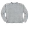 SPORT-TEK Unisex Long Sleeve Ultimate Performance Crew | Athletic Top for Men & Women, Lightweight Gym Clothing for Summer Heather Grey view 1