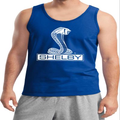 Ford Shelby Cobra Tank Top, Royal XL
