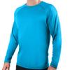 Kanu Surf Mens Swim Shirt w/Long Sleeves  Quick-Dry, UPF 50+ Workout Rash Guard for Men in Loose-Fit Design (Royal, Small) view 1