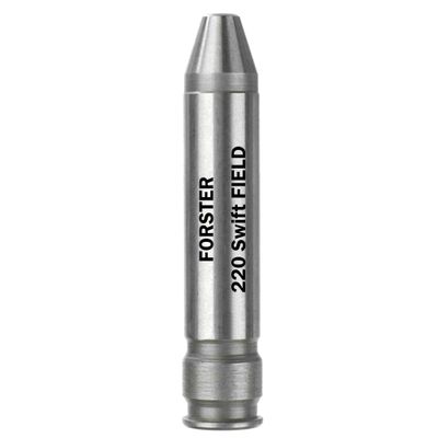 Forster Products 220 Swift, Field, Headspace Gauge, SAAMI Dimensioned, Rimless, Hardened Steel, Precision Ground
