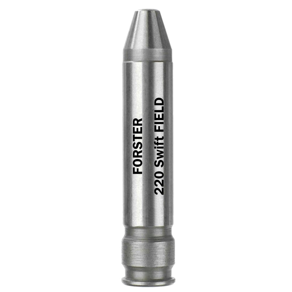 Forster Products 220 Swift, Field, Headspace Gauge, SAAMI Dimensioned, Rimless, Hardened Steel, Precision Ground