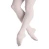 Bloch Dance Women's Endura Footless Tights, White, Size A view 1