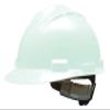 Bullard White Class C Type I Standard S62 HDPE Vented And Cap Style Hard Hat With 4-Point Flex-Gear Ratchet Suspension, Accessory Slots, Chin Strap Attachment And Absorbent Polyester Brow Pad