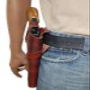 Barsony Burgundy Leather Western Style Gun Holster for 6" Beretta Stampede BISLEY Right view 4