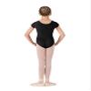 Bloch Dance Girls Dujour Microlux Short sleeve Leotard, Black, Size 12 view 2