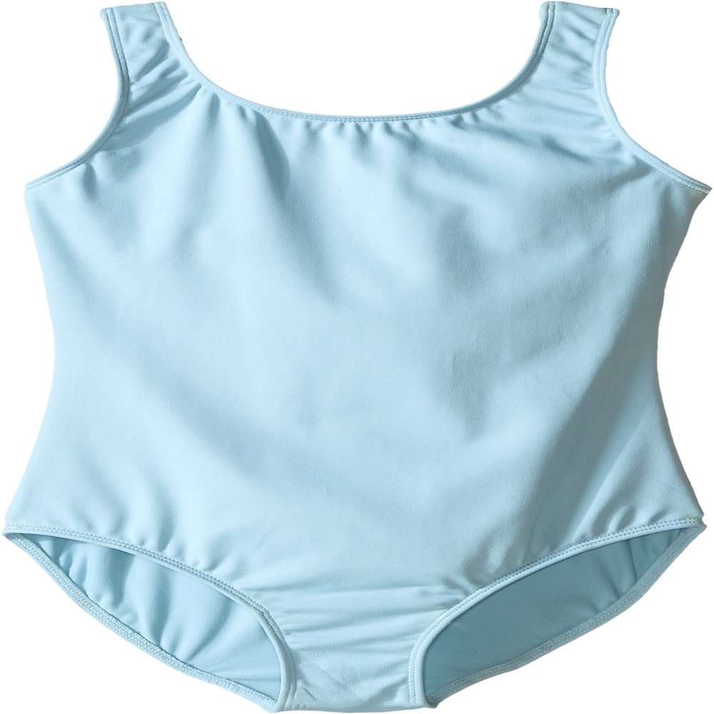 Bloch Dance Girls Dynamic Microlux Tank Leotard, Pastel Blue, 8-10