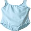 Bloch Dance Girls Dynamic Microlux Tank Leotard, Pastel Blue, 8-10 view 1