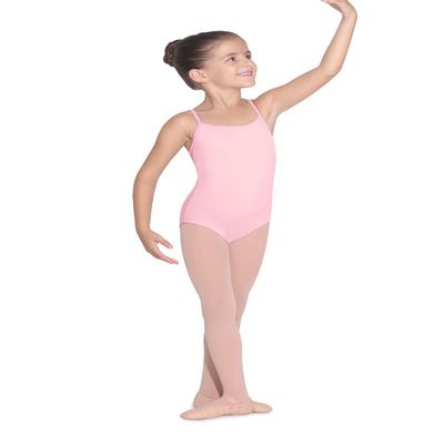Bloch Dance Girls' Parem Microlux Camisole Leotard, Candy Pink, 12