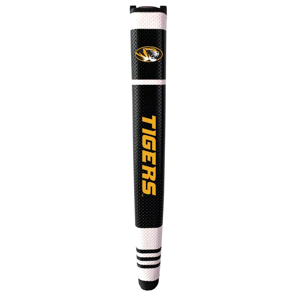 Team Golf NCAA Missouri Tigers Golf Putter Grip Golf Putter Grip with Removable Gel Top Ball Marker, Durable Wide Grip & Easy to Control