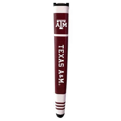 Team Golf NCAA Texas A&M Aggies Golf Putter Grip Golf Putter Grip with Removable Gel Top Ball Marker, Durable Wide Grip & Easy to Control