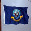 3X5 3Ft X 5Ft Us Navy Official Logo Double Sided 2Ply Flag Banner Grommets view 1