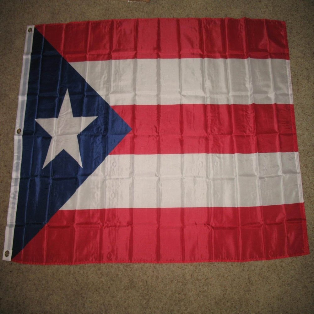 Puerto Rico Flag Super Poly 4X6 Flag Banner