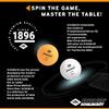Schildkrt Donic Jade Table Tennis Balls, Poly 40+ Quality, 12 Balls (6X White and 6X Orange) view 4