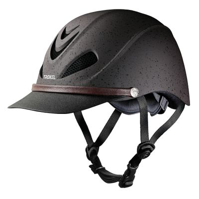 Troxel Dakota Trail Horse Riding Helmet, Low-Profile Light Adjustable Design, Safety Horseback Riding Gear, Large (7-1/4 - 7-3/8), Grizzly Brown