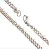 3.5mm Stainless Stain Diamond-Cut Curb Chain with Lobster Claw Clasp Sold Per 20Inch/Pack (2packs Bundle), Save $1 view 1