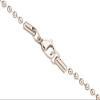 Ball Chain Necklace 2.4mm Stainless Steel with Lobster Claw Clasp Sold Per 18Inch/Pack (2packs Bundle), Save $1 view 1