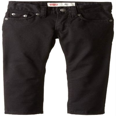 Levi's Boys' Big 511 Slim Fit Soft Brushed Pants, Black, 12