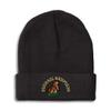 Speedy Pros Beanies for Men Squirrel Whisperer Embroidery Humor Winter Hats for Women Acrylic Skull Cap 1 Size Black Design Only view 1