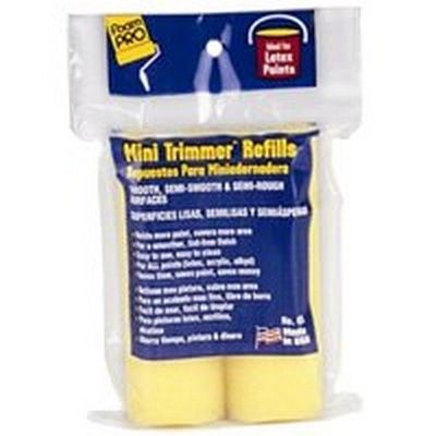 Roller Cover Foam 2pk 4x3/8in