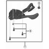 SHIMANO Spare Part SLM9000 RH Shifting Lever Unit view 1