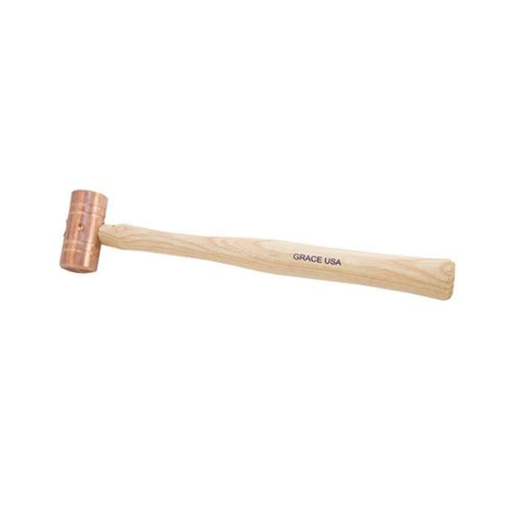 Grace USA 4 Ounce Copper Hammer, Gunsmith Tools & Accessories, Gun Care, Woodworking, Machinist, Mechanic, Made in USA