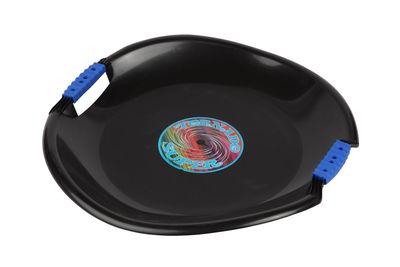 Plastkon Kids' Tornado Super Sledge Disc, Black, 54 x 8 cm