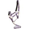 Gatsby Terra Fleece Nylon Halter Pony Lilac/Silver view 1