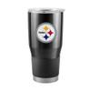 Logo Brands 625-S30T-1: Pittsburgh Steelers Gameday 30 oz Stainless Tumbler view 1