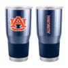Logo Brands NCAA Auburn Tigers - 30oz Gameday Stainless Steel Tumbler, Double-Wall Vacuum Insulated, Slider Lid, Ergonomic Design, Silicone Grip view 1