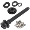 Shimano Spare Part HB-M4050 Complete hub axle view 1